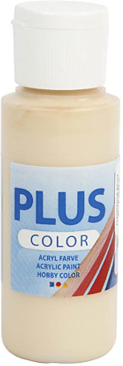 Plus Color acrylverf, ivory beige, 60ml [HOB-39605]